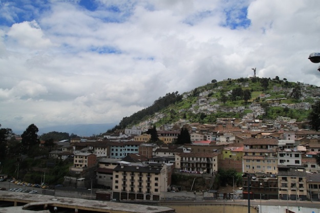 El Panecillo, the Virgin overlooking Quito
